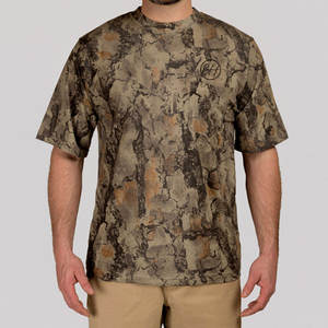 Camiseta de Pesca Personalizada, Transpirable, Cómoda, Elástica, Camuflaje Deslavado, Estilo Vintage, Manga Corta, para Caza - Product Image 2