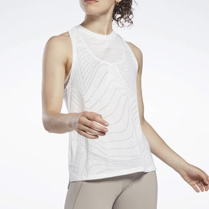 Camiseta deportiva personalizada para yoga, top sin mangas para mujer, para entrenamiento en el gimnasio, de alta calidad, con impresión de logotipo personalizado, ligera. - Product Image 1