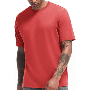 เสื้อยืดคอกลมพรีเมียม 100% ผ้าฝ้าย แขนสั้น ทรงปกติ สวมใส่สบาย ดีไซน์ทันสมัย - Product Image 1