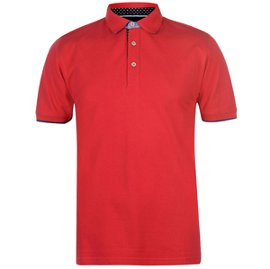 Men's Unisex Cotton Knitted Short Sleeve <b>Button</b> Solid Breathable Heat-Transfer Printed T-Shirt - Product Image 2