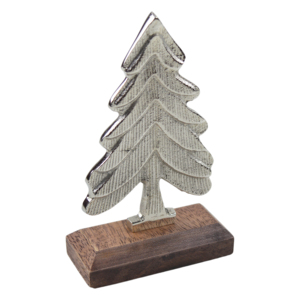 Z.HANDICRAFTS Décorations de Noël en métal de haute qualité, base en bois, pour la maison, la table, le bureau, décoration intérieure tendance, vente chaude - Product Image 1