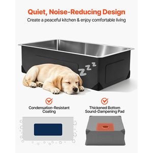 Évier de cuisine encastré simple de 30 pouces en acier inoxydable, style ferme, avec un seul trou - Product Image 6