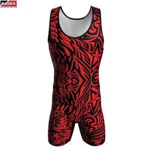 Combinaisons de lutte pour hommes de qualité professionnelle, tissu respirant et durable, équipement d'entraînement et de compétition de lutte - Product Image 1