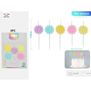 Candele Decorative da 12 confezioni per torte di compleanno divertenti e design a tema - Product Image 6
