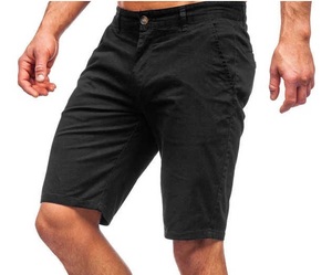 Pantalones Cortos Chino de Algodón Twill con Bolsillos con Cremallera Personalizados OEM, Pantalones Cortos Chino Casuales para Hombre, Precio al por Mayor, Transpirables - Product Image 5