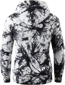 Sudadera con Capucha Tie Dye para Hombre, de Alta Calidad, a la Moda, con Bolsillo, Ecológica, Transpirable, Diseño Personalizado, Venta al Por Mayor - Product Image 5