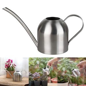 Petite arrosoir en acier inoxydable avec long bec, arrosoir d'intérieur et d'extérieur pour plantes de jardin, fleurs, plantes en pot - Product Image 6