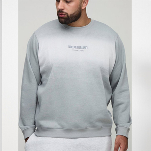 Sudadera Unisex de Cuello Redondo, Corte Regular, Color Gris Claro, Tejido French Terry de Algodón, Estilo Casual de Invierno, Marca Crescent Wear - Product Image 1