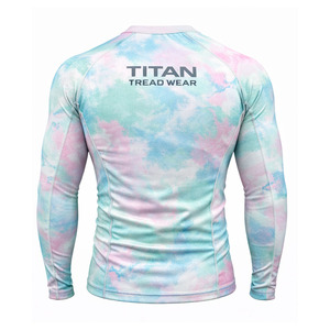 Rashguard haute performance pour homme pour la natation, le surf et les sports de plein air - Manches longues en Spandex/Polyester avec protection UV - Product Image 3