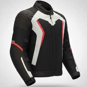 High Quality Unisex Stylish Polyester/Cotton Plus Size Breathable Cordura Waterproof Motorbike Jacket All Seasons - Product Image 3