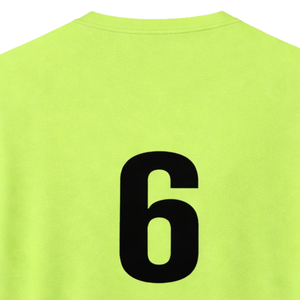 Camiseta de Fútbol Personalizada Youth Hawk Evolution de Alta Calidad con el Número 23 en Azul y Amarillo - Product Image 6