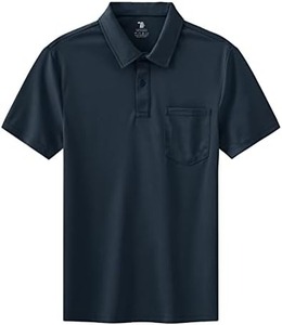 Polo brodé haut de gamme 220 GSM pour homme, mélange polyester-coton, logo personnalisé, décontracté, professionnel, vente en gros - Product Image 4