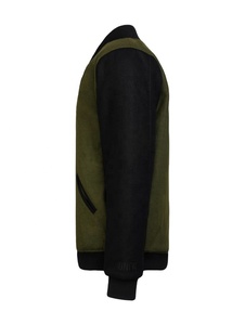 Chaqueta universitaria de béisbol de otoño e invierno Vintage para hombre personalizada de alta calidad, chaqueta de lana con bordado para hombre - Product Image 3