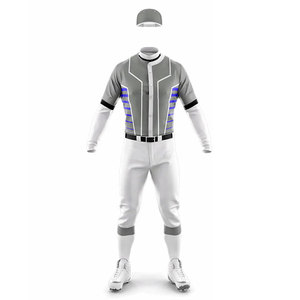 Dernier design, vente chaude, uniforme de baseball, fabricant, service OEM, uniforme de joueur de club, nom et numéros imprimés, uniforme de softball - Product Image 5
