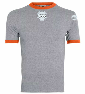 Cotton Premium Crew Neck T-Shirt Short Sleeve Regular Fit Soft Casual Solid <b>Tee</b> - Product Image 5