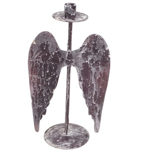 Porte-bougie de Noël en métal, vente directe usine, centre de table en forme de bougie chauffe-plat, finition peinte, durable, taille personnalisée, unique - Product Image 1