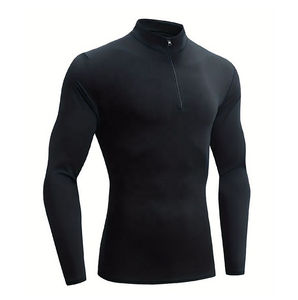 Vêtements de sport respirants pour hommes, chemises de compression très vendues, légères, pour hommes - Product Image 4