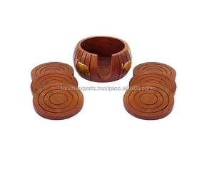 Newest Tea and Coffee <b>Coaster</b> <b>for</b> <b>Drinking</b> Mats and Pads Metal And Wood <b>Coaster</b> Home Tableware <b>for</b> Hotel Restaurant Hot Selling - Product Image 5