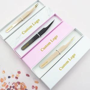แหนบต่อขนตา Morje Surgical Precision สแตนเลสสตีล ขนาด 10 มม. ปลายหยักสำหรับต่อขนตา - Product Image 2