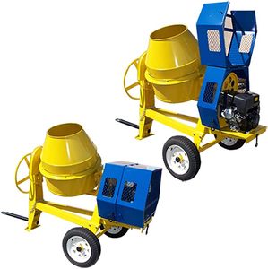 Mezcladora de Cemento Portátil Pequeña de 0.5 Metros Cúbicos, Maquinaria Móvil para Mezclar Cemento, Arena y Lodo, Automática, de 350 L, 500 L, 700 L, en Venta - Product Image 3