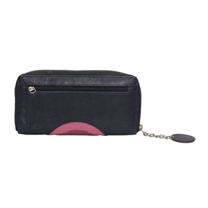Custom Genuine Leather Women's Zip Around <b>Wallet</b> | RFID Blocking Leather Clutch <b>Wallet</b> | OEM ODM Ladies <b>Long</b> <b>Wallet</b> - Product Image 4