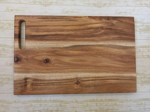 Tabla de Cortar Redonda de Madera, Duradera, con Patrón de Grano Natural, 9 mm de Grosor, Apta para Lavavajillas, ALI FASHION ART AFA-55 - Product Image 3
