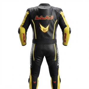 ชุดแข่งรถมอเตอร์ไซค์หนังพรีเมียมสั่งตัดพิเศษ MotoCP แบบชิ้นเดียว/ชุดขับขี่พร้อม Hump ระดับ 2 CE ผลิตตามขนาดที่สั่ง - Product Image 2
