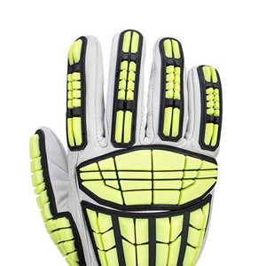 Unlined Genuine Leather Cowhide and Goatskin Driving <b>Gloves</b> with <b>Warm</b> Fleece Lining Outdoor Sport and Motorcycle Mesh <b>Gloves</b> - Product Image 4