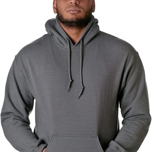 Sweat-shirt thermique en molleton 400 GSM pour homme, 100 % coton mélangé, doublure satinée, coupe ample, logo personnalisé, qualité supérieure, formel, vente en gros - Product Image 3