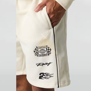 Ensemble sweat-shirt et short à col rond pour homme Ensemble sweat-shirt et short en tricot d'automne Ensemble personnalisé sérigraphie - Product Image 5