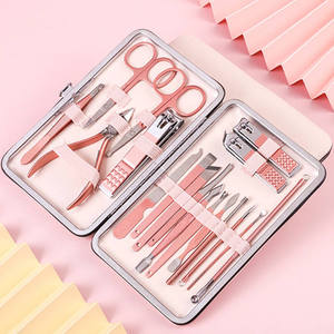 Top Selling Manicure <b>Pedicure</b> <b>Set</b> High Quality Custom Made Stainless Steel Lightweight Manicure Kit With Customized Packaging - Product Image 3