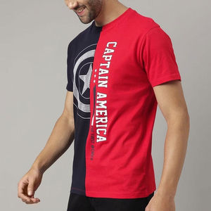 Camisetas de Hombre 100% Algodón Importado, Color Personalizado, Estampado en Serigrafía, Transpirables, Antiarrugas, de Secado Rápido, Tallas Grandes - Product Image 2