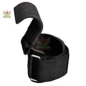Gancho para levantamiento de pesas, gancho portátil de agarre fuerte para muñeca, resistente y seguro para mujeres y hombres, ganchos para levantamiento de pesas para fitness - Product Image 4