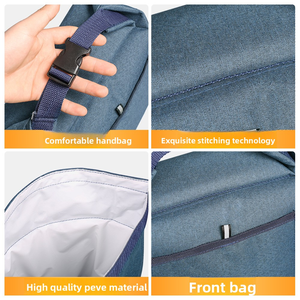 Nueva Bolsa de Almuerzo Portátil Plegable de Tela Oxford con Cierre de Cremallera, Aislada y Reforzada, con Hebilla, para Uso en Exteriores - Product Image 4