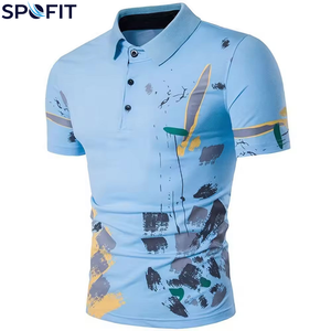 Comfortable Sublimation Custom Sportswear Men Short Sleeve Polo t Shirts - Product Image 2