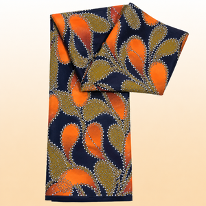 African Wax Print Fabric Printed Cotton Fabric Ankara Fabric Fashion Fabric For Dress Kaftan Garment Apparel Wholesale Export UK - Product Image 1