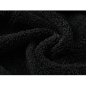 Chemises en flanelle doublées en sherpa pour hommes avec logo personnalisé, chaudes, à carreaux brossés, de haute qualité, style sweat-shirt. - Product Image 6