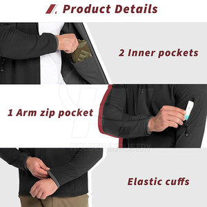 Veste Softshell de Voyage de Qualité, Tissu Respirant, Veste Softshell Légère et Confortable pour les Activités d'Aventure - Product Image 4