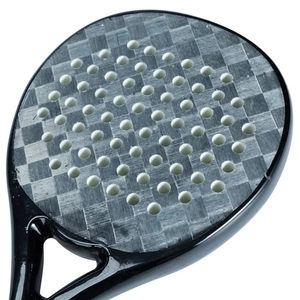 Raqueta de Pádel Redonda con Superficie de Malla Ancha de Carbono 18K y Núcleo de Eva Suave - Product Image 6