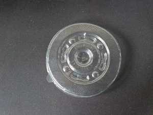 Flat PET <b>Plastic</b> <b>Cup</b> Lid 92 mm black, transparent, and white for hot and iced <b>drink</b> - Product Image 2