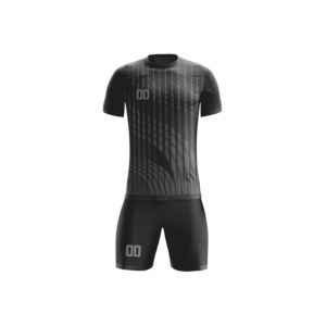 Conjunto de Camiseta y Pantalones Cortos de Fútbol Personalizados de Poliéster Transpirable para Hombre, Uniforme de Fútbol Sublimado Estilo Vintage - Product Image 5