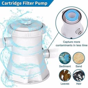 Piscina Fuori Terra Rettangolare Portatile Facile da Montare con Telaio in Metallo, Materiale PC Gonfiabile, Ideale per Bambini e Famiglie - Product Image 2