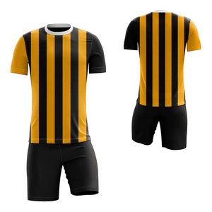 Ensemble de maillots de football pour adultes, best-seller, 100% polyester, léger, séchage rapide, extensible, manches courtes, service OEM personnalisé - Product Image 3