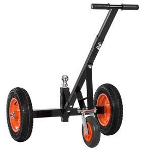 Carrello per Rimorchio in Acciaio al Carbonio Ultra Resistente da 450 kg con Sfera da 2 Pollici e Pneumatici da 14 Pollici, Capacità di Carico per Lingua di Traino - Product Image 1