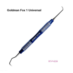 เครื่องขูดหินปูนแบบแมนนวลตามหลักสรีรศาสตร์ Goldman Fox 1 ผลิตจากสแตนเลสโดย Roboz Tech ประเทศปากีสถาน - Product Image 1