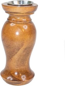 Quemador de Bakhoor Decorativo de Madera de Mango con Copa de Metal, Accesorio de Fragancia Árabe de Lujo para el Hogar - Product Image 6