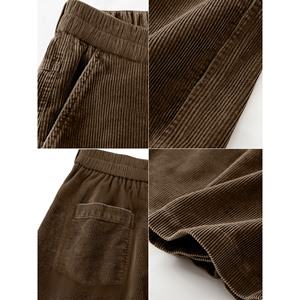 Pantalon ample à jambes larges pour homme, style décontracté printemps-été, streetwear, grande taille, coupe droite, couleur unie, longueur intégrale - Product Image 5