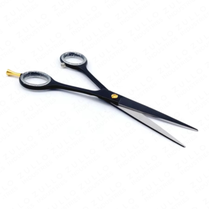 Tijeras de Peluquería Profesionales de Acero al Carbono Premium con Revestimiento Negro para Estilismo en Salón - Product Image 3
