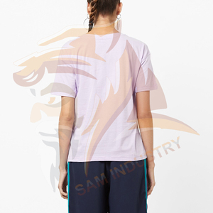 Camisetas Deportivas Casuales para Mujer, de Color Sólido, Transpirables y Ligeras, Camisetas de Alta Calidad con Logotipo Personalizado Estampado - Product Image 2