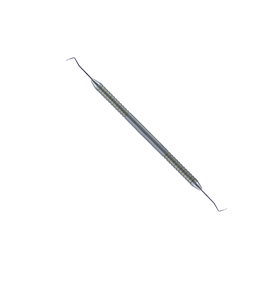 Sonde de diagnostic dentaire double embout en acier inoxydable certifiée CE pour le détartrage et l'exploration parodontale - Product Image 4
